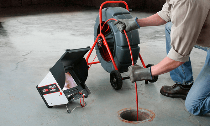 Video Pipe Inspection in Three Lakes